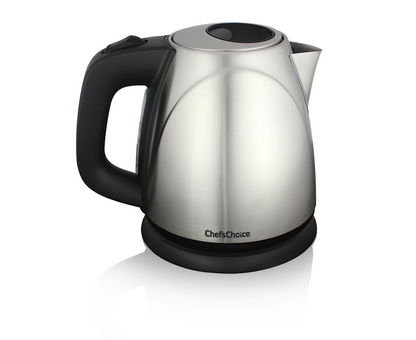 Chef'sChoice | Model 673 Cordless Compact Electric Kettle, 1 L, Stainless Steel