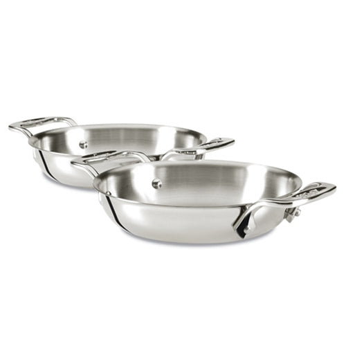 All-Clad | Mini Gratins 2 Piece Set, 6", Stainless Steel