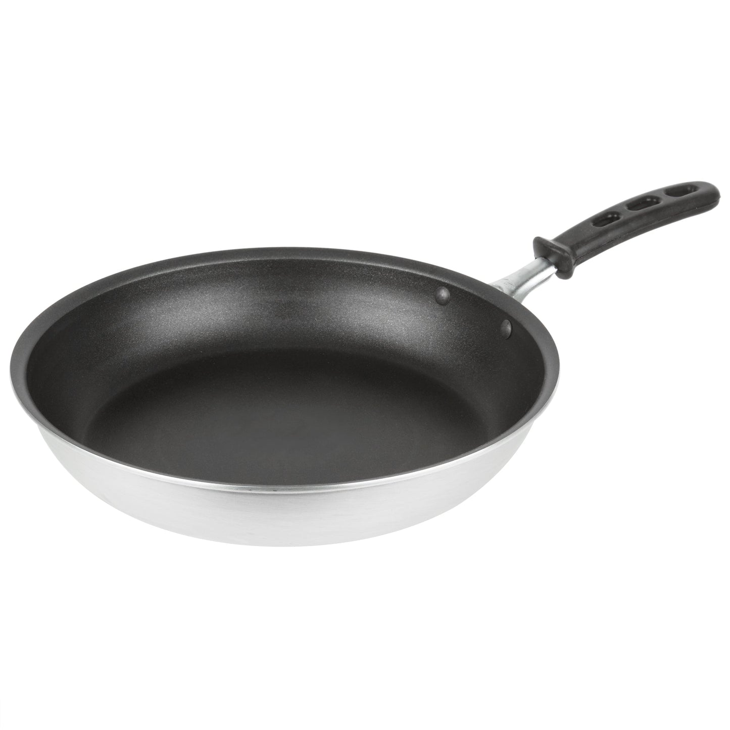 Vollrath | Wear-Ever SteelCoat x3 Non-Stick Fry Pan w Silicone Handle, 12", Aluminum