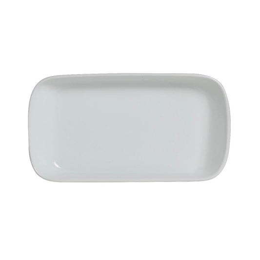 Steelite | Varick Pub Rounded Rectangular Tray, 7.75" x 4.125" (12-pack)