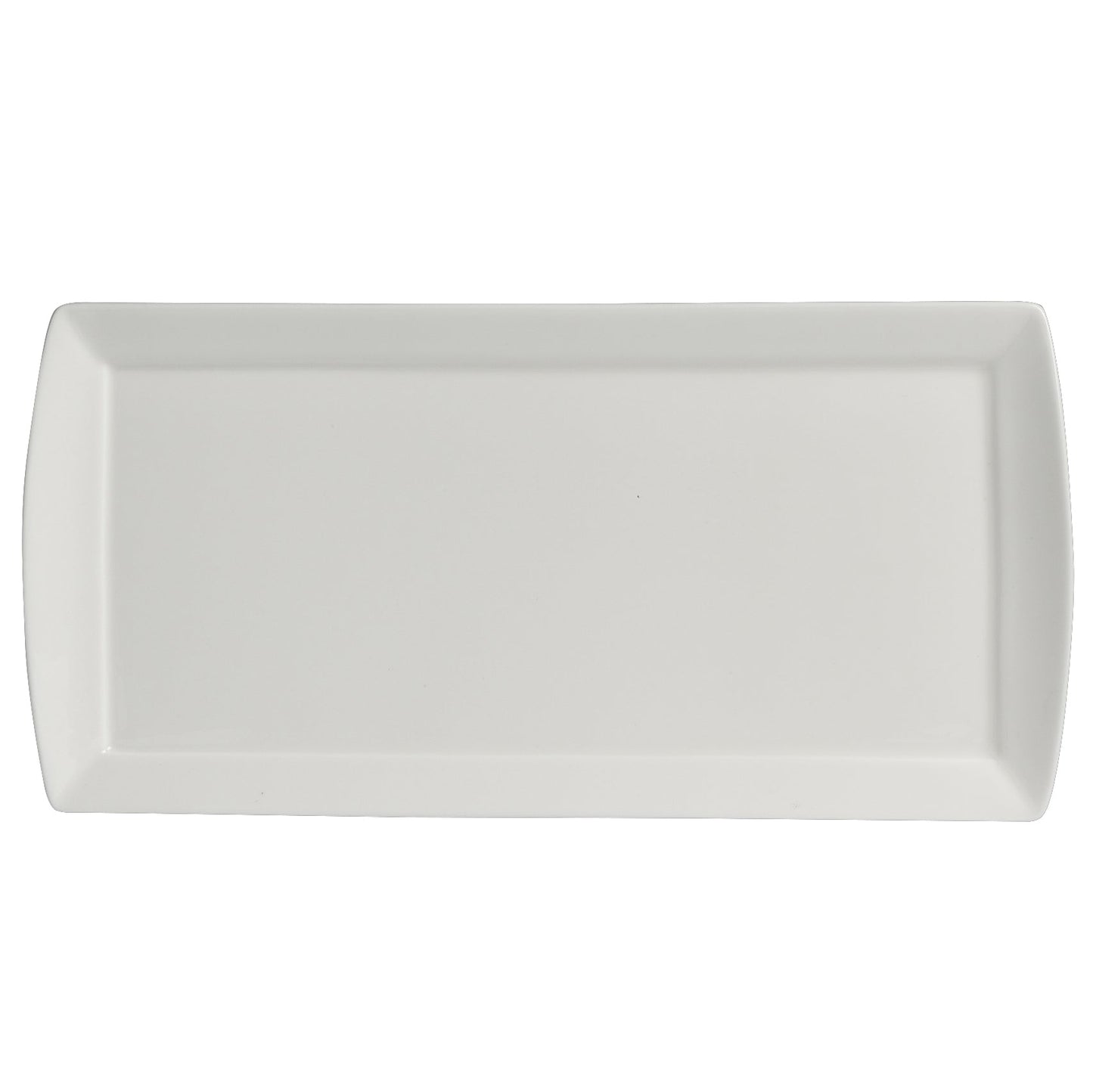 Steelite | Parliament Curved Rim Rectangular Tray, 11 1/2" x 5 1/2" (12-pack)