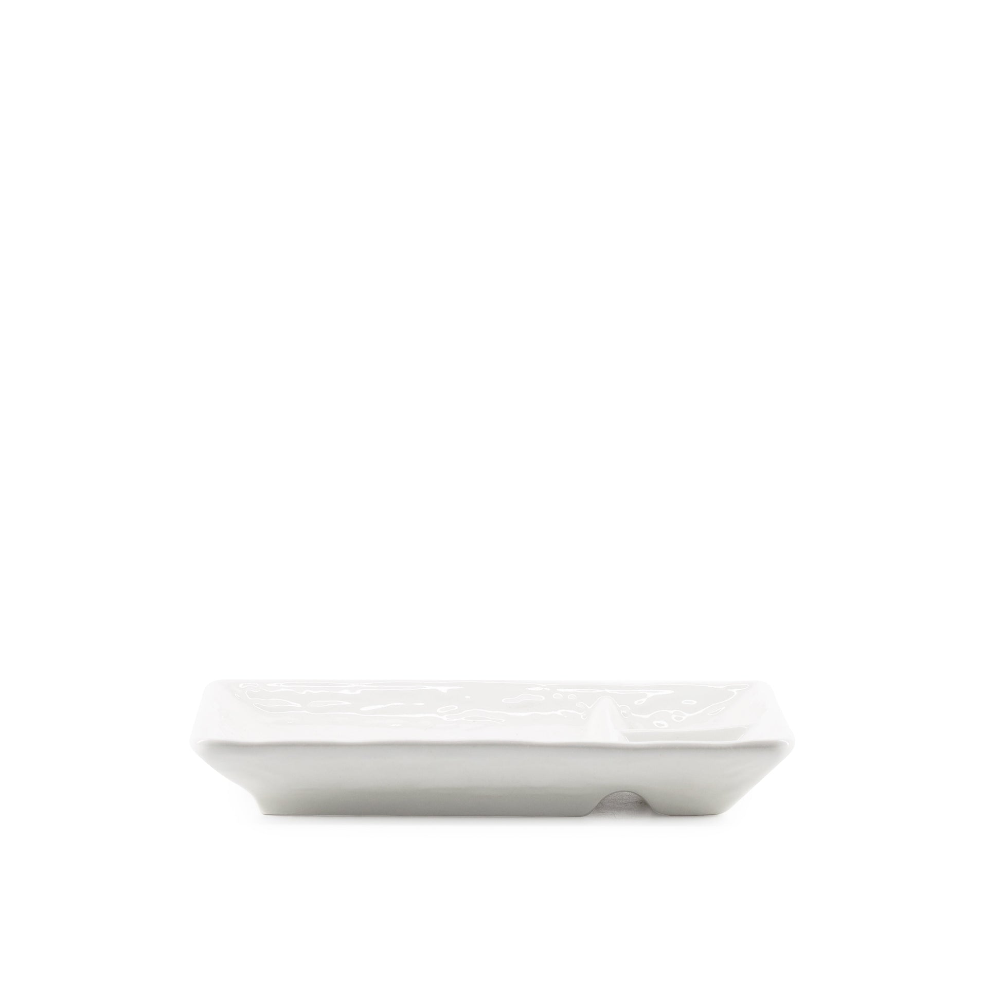 Cameo | Square 8"x5" Divided Rectangle Dish (1DZ) - ChefEquipment.com