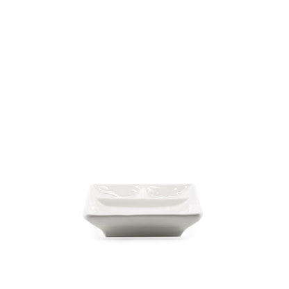 Cameo | Square 8"x5" Divided Rectangle Dish (1DZ) - ChefEquipment.com