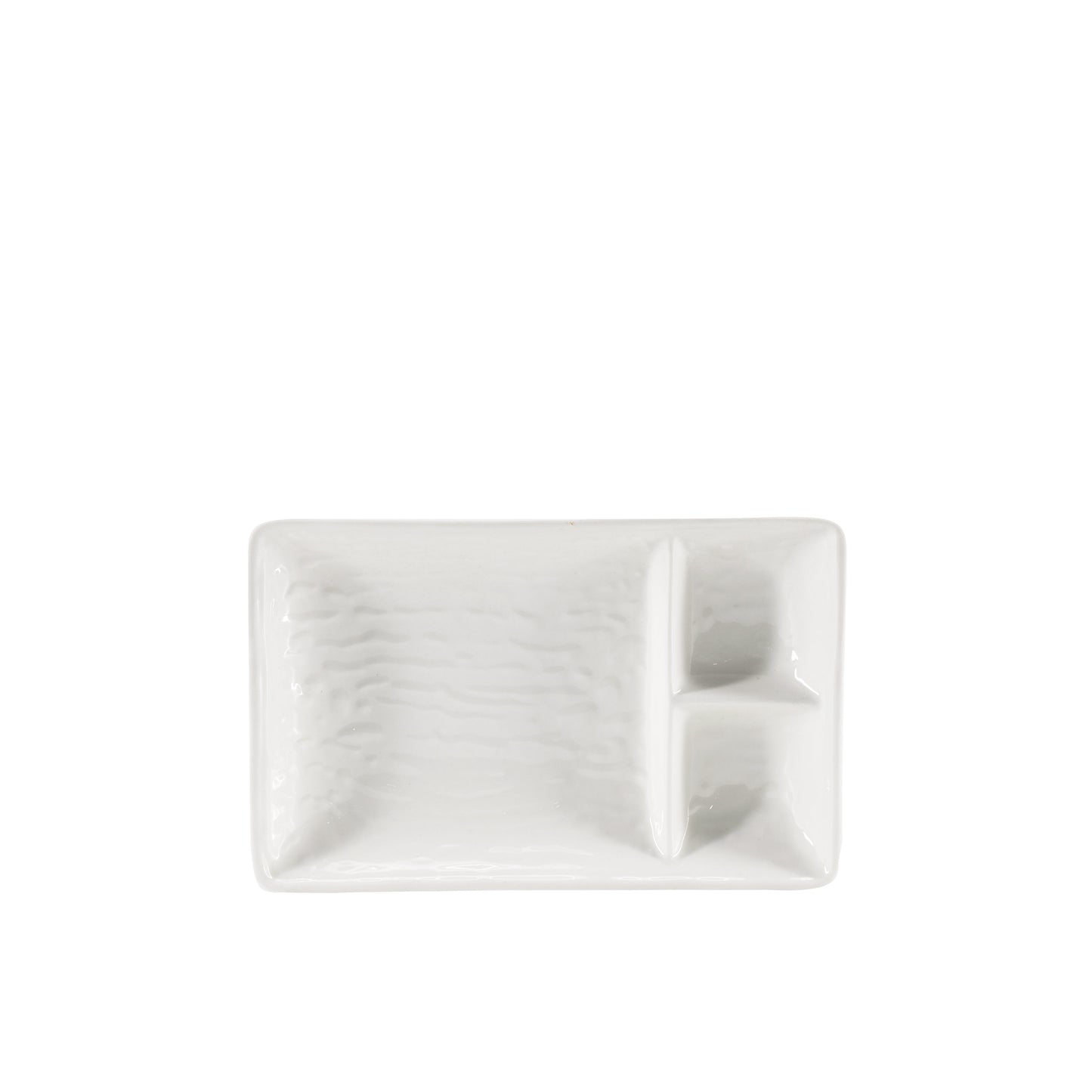 Cameo | Square 8"x5" Divided Rectangle Dish (1DZ) - ChefEquipment.com