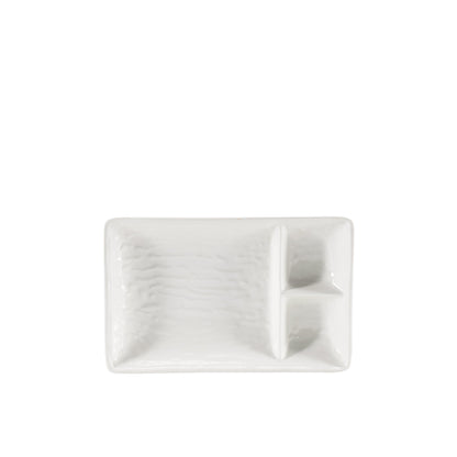Cameo | Square 8"x5" Divided Rectangle Dish (1DZ) - ChefEquipment.com