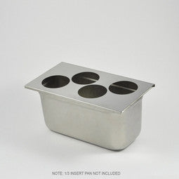 FIFO | Portion Pal Organizer, 4 Hole, Stainless Steel