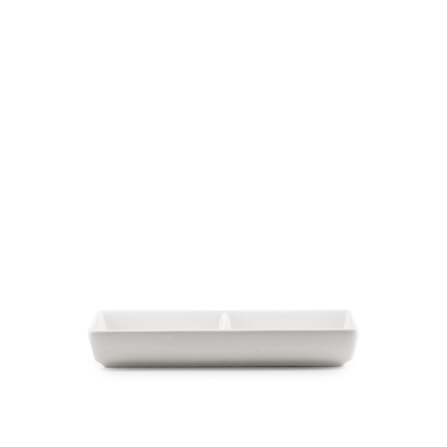 Cameo | Square 2-9" x 4-1/4" Divided Rectangle Dish (1DZ) - ChefEquipment.com