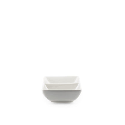 Cameo | Square 2-9" x 4-1/4" Divided Rectangle Dish (1DZ) - ChefEquipment.com