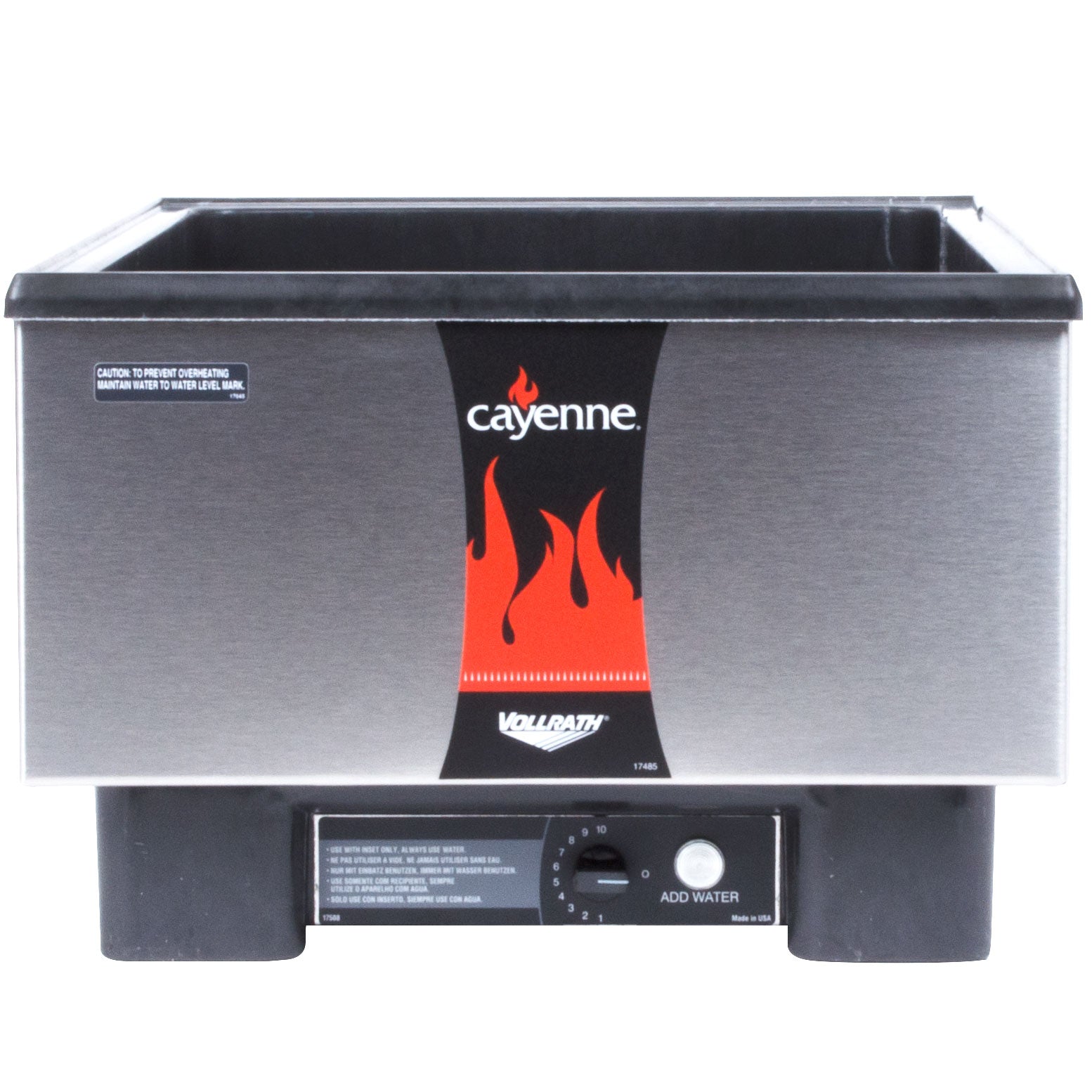 Vollrath | Cayenne Countertop Full Size Food Warmer, Model 1001, 120 V - ChefEquipment.com