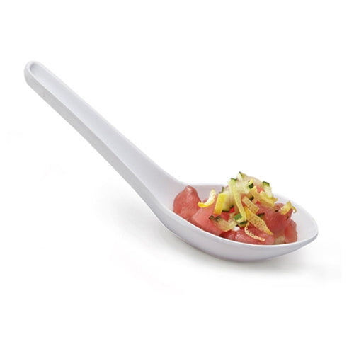 G.E.T. | Asian Soup Spoon, White Melamine (60-pack)