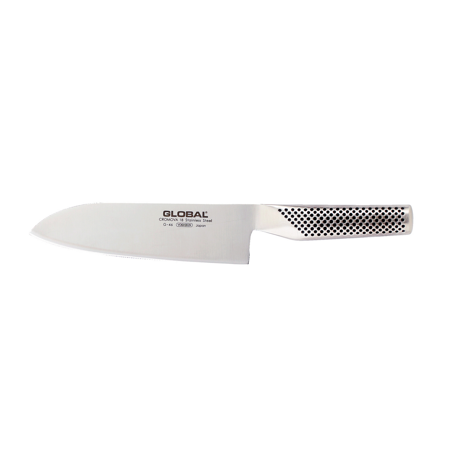 Global | Classic Santoku Knife, 7", Textured Handle