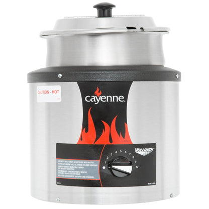 Vollrath | Cayenne Round Countertop Warmer Package, 4 Qt, 120 V - ChefEquipment.com