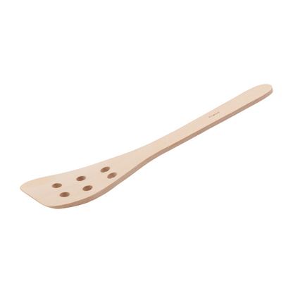 Browne | Deluxe Wooden Perforated Spatula, 12"