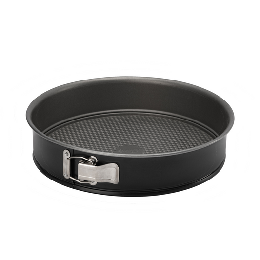 Browne | Spring Form Cake Pan, 8" x 2.5" Deep, Non-Stick Tin