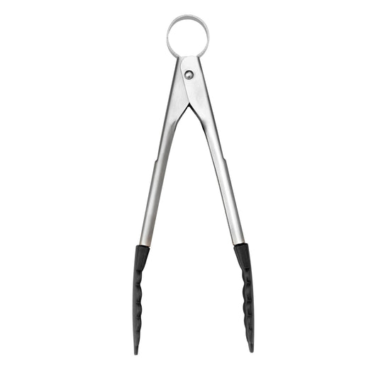 Cuisipro | Silicone Piccolo Mini Tongs, 7", Black