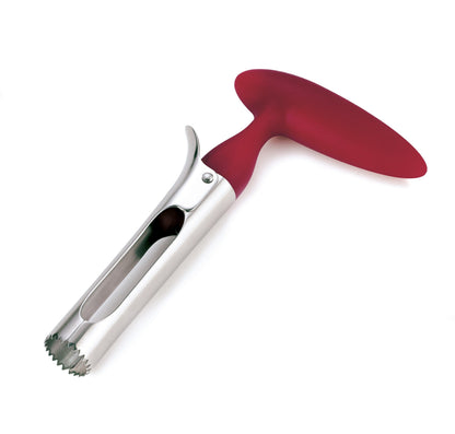 Cuisipro | Apple Corer, 7", Stainless Steel/Red Plastic