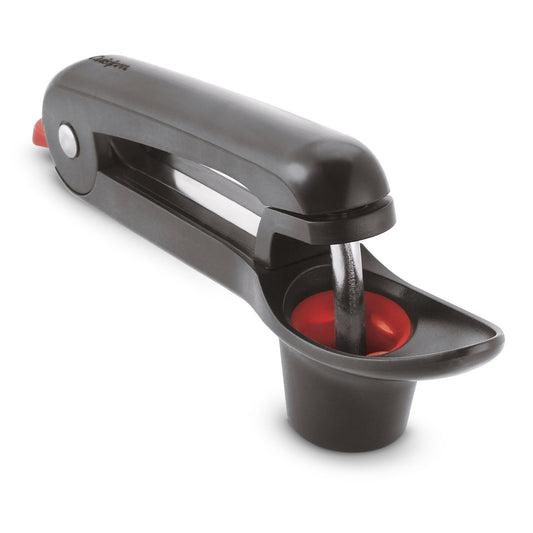 Cuisipro | Cherry and Olive Pitter, 8", Black