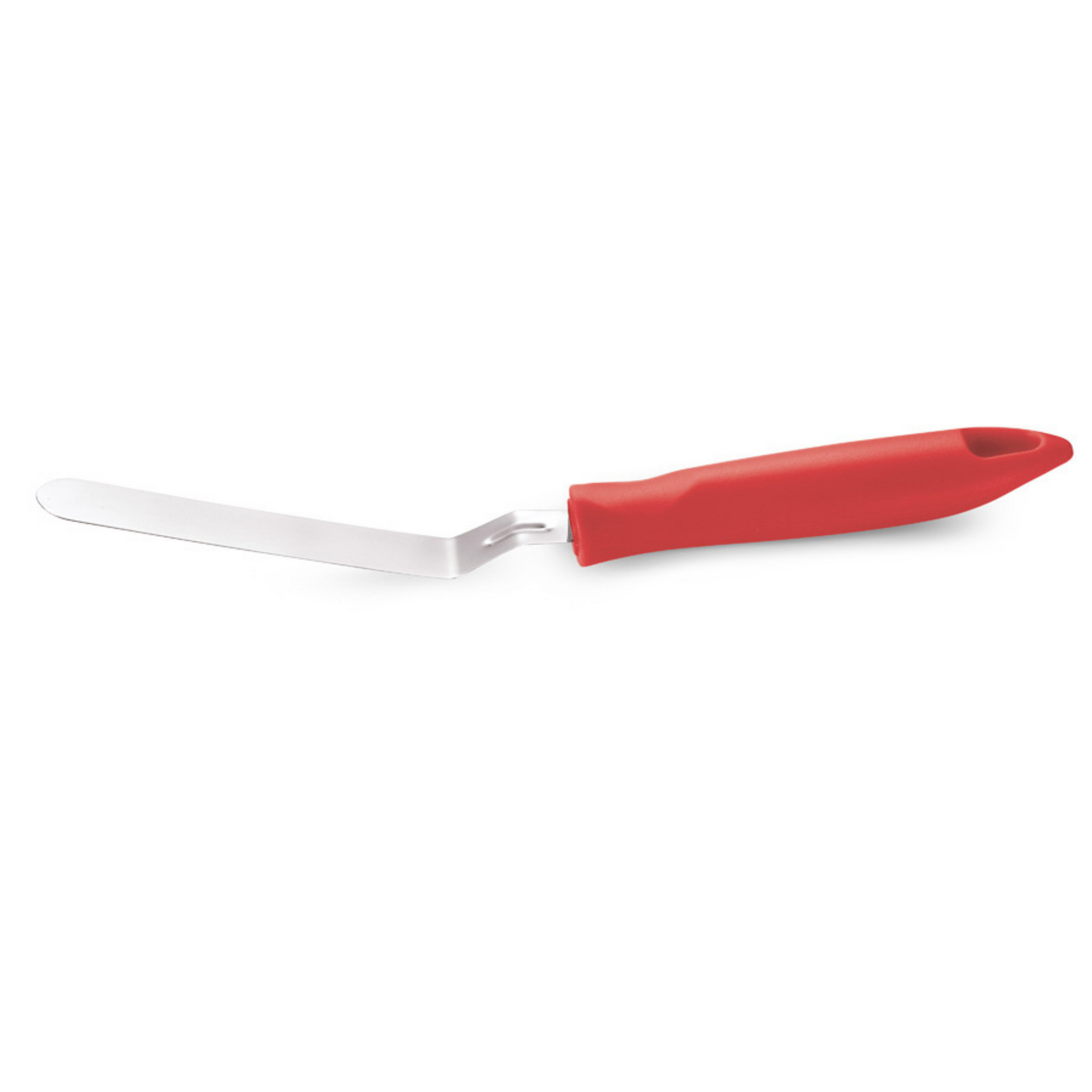 Cuisipro | Offset Spatula, 9", Stainless Steel/Red