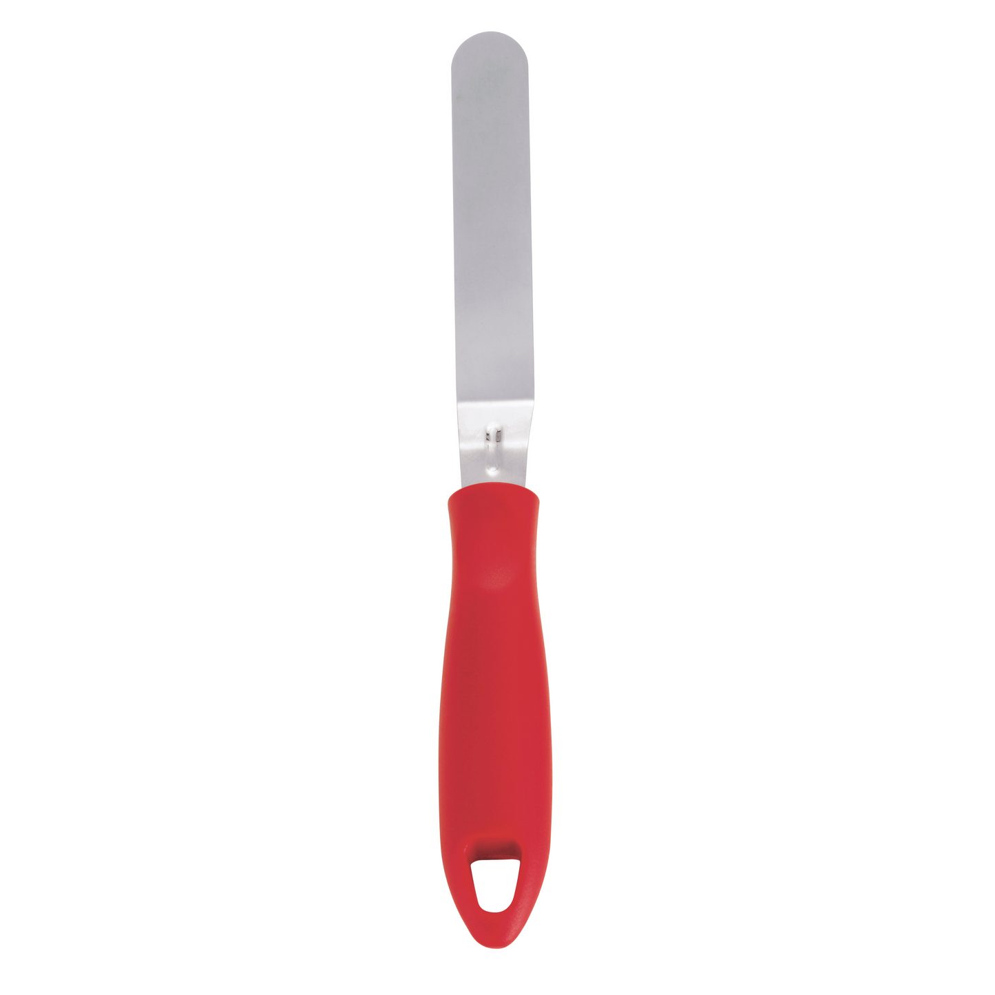 Cuisipro | Offset Spatula, 9", Stainless Steel/Red