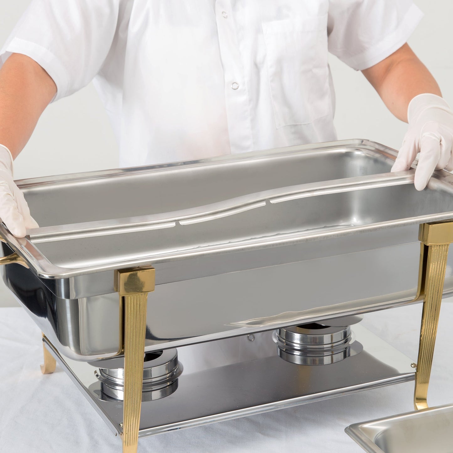 Vollrath | Wild Food Pan Adapter Bar, Long, Stainless Steel