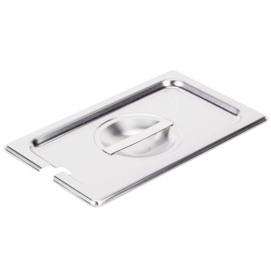 Vollrath | Super Pan V Slotted Food Pan Cover, 1/4 Size, 22 Gauge Stainless Steel