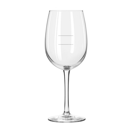 Verre à vin Libbey | Vina avec lignes de versement de 6 oz et 9 oz, 16 oz (paquet de 12)