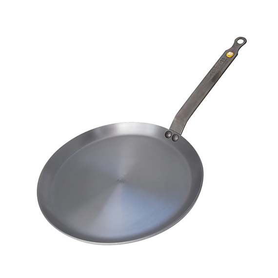 de Buyer | Mineral B Element Crepe Pan, 9.5", Steel