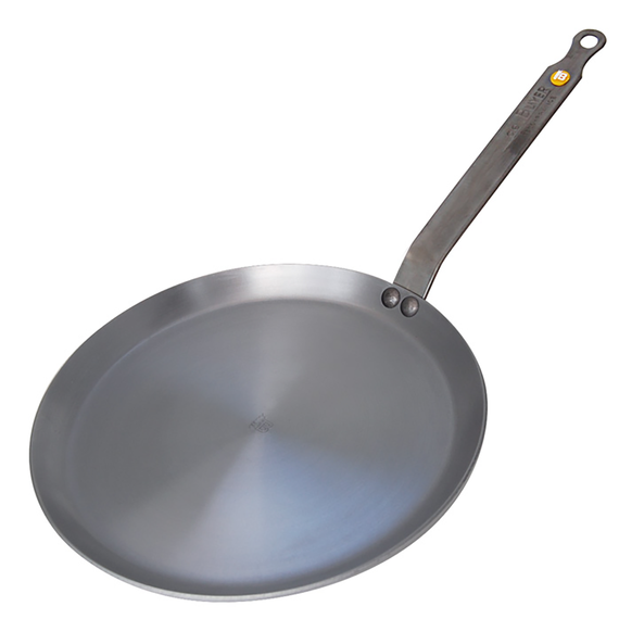 de Buyer | Mineral B Element Crepe Pan, 11.8", Steel