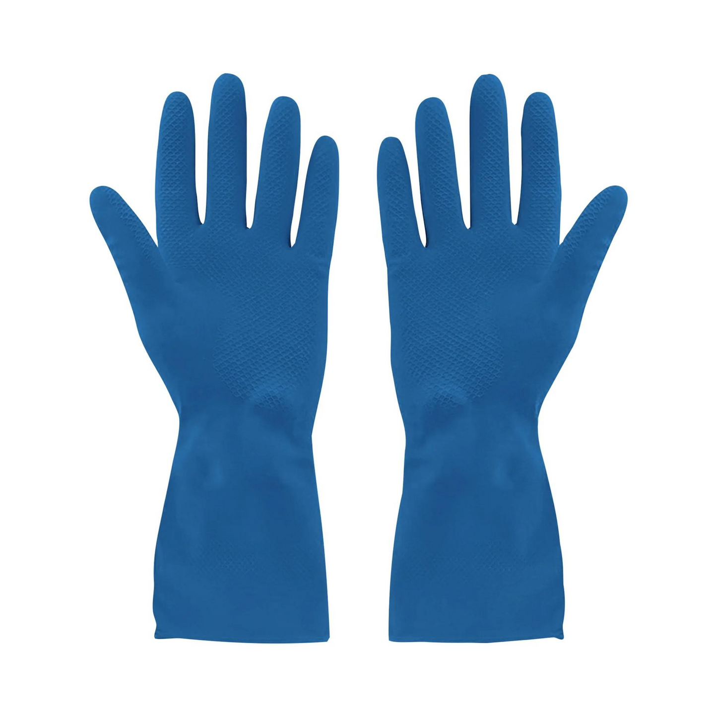 Globe | Rubber Gloves, Silverlined, Small, Blue (1 pair)