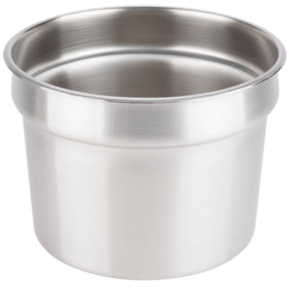 Vollrath | Round Insert, 11 qt, Stainless Steel