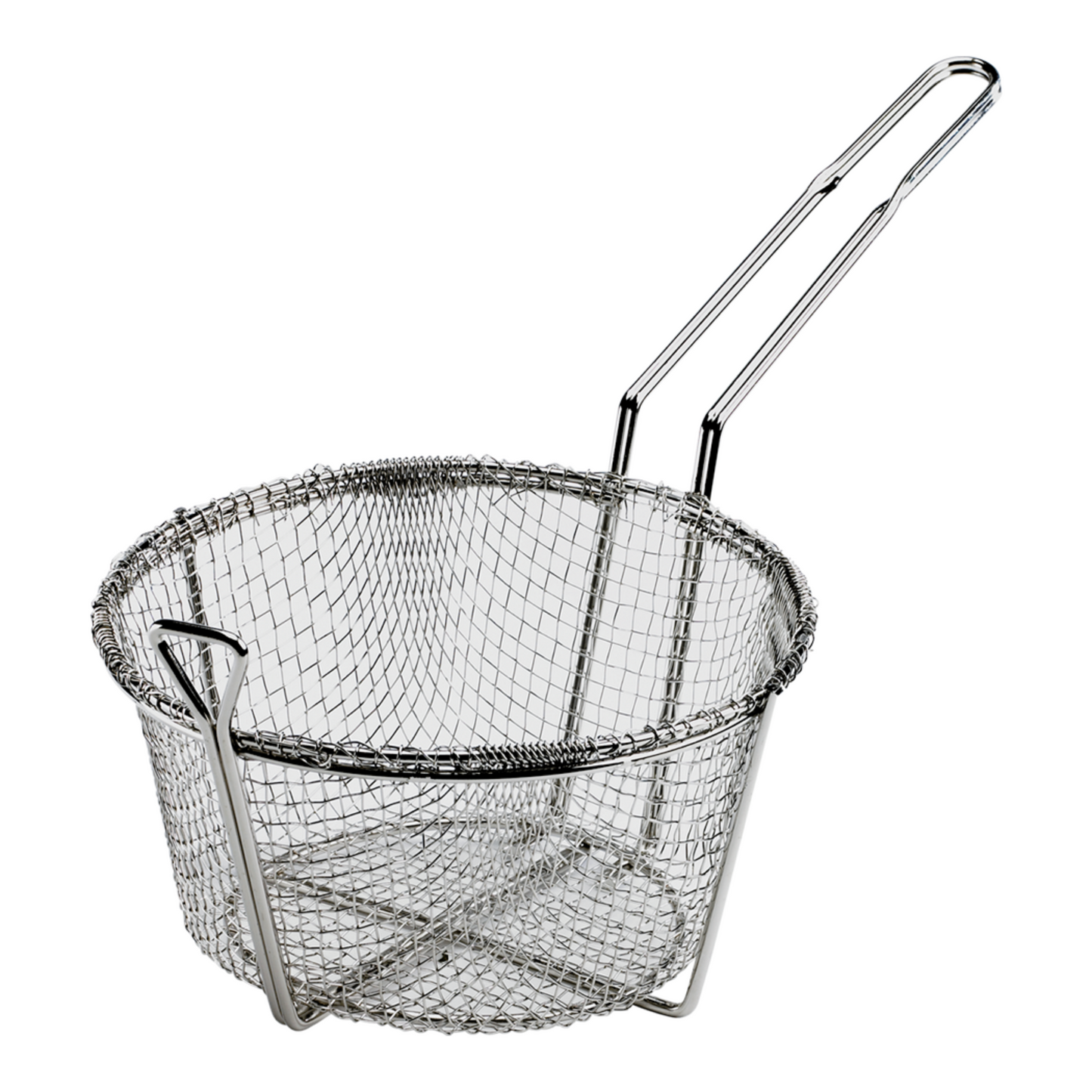 Browne | Wire Fry Basket, Round, Medium Mesh, 11.5"