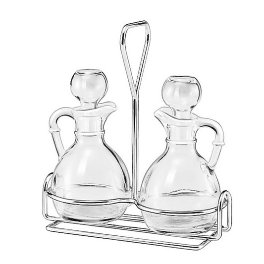 Libbey | 3 Piece Glass Cruet Set