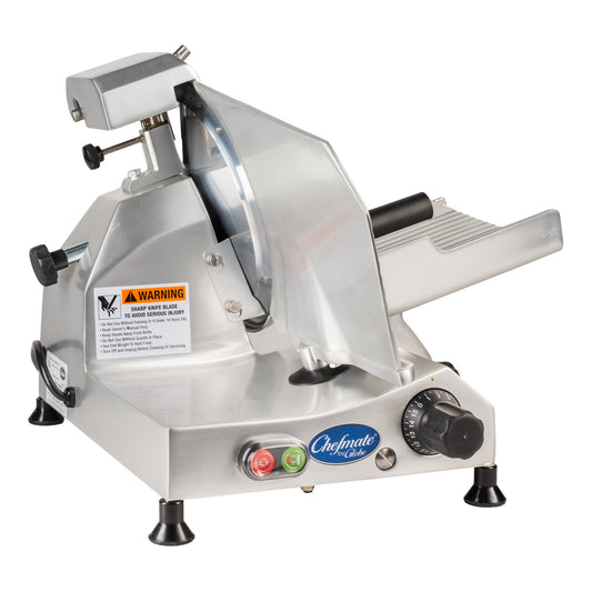 Globe | Chefmate C10 Economy Light Duty Manual Meat Slicer, 10", 1/4 HP