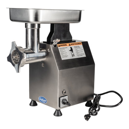 Globe | Chefmate CM12 Meat Chopper, 250 lb/Hour, 1 HP