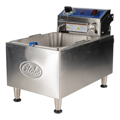 Globe | PF10-E-C Electric Countertop Fryer, 10 lb/hour