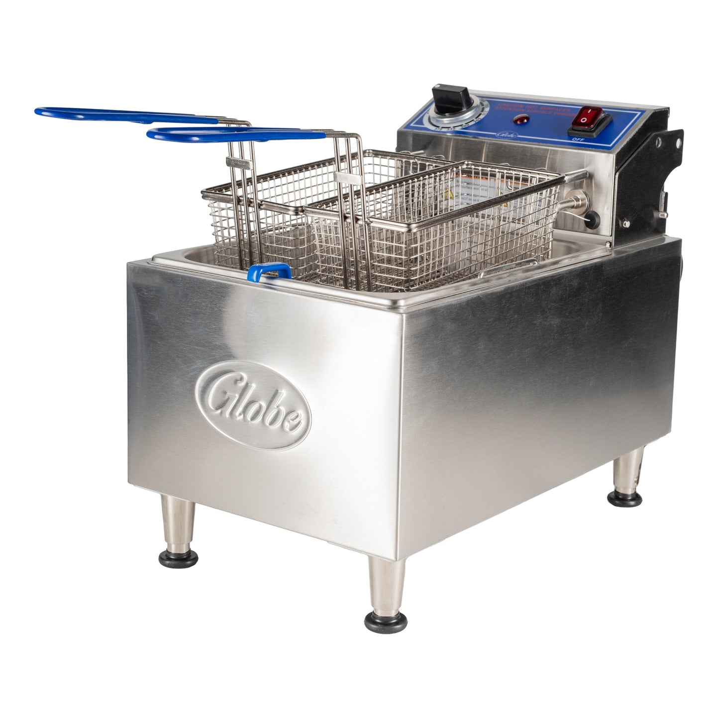 Globe | PF10-E-C Electric Countertop Fryer, 10 lb/hour