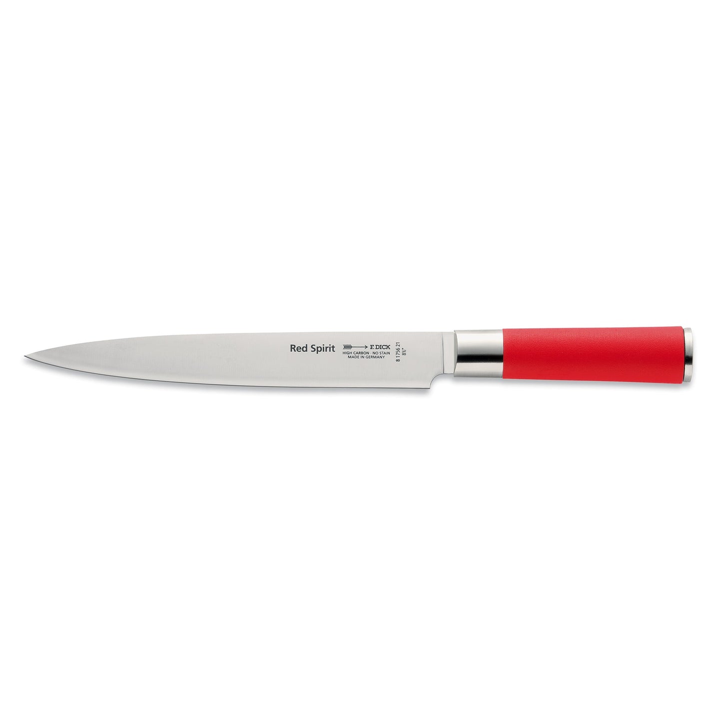 F. Dick | Red Spirit Carving Knife, 8.5", Red - ChefEquipment.com