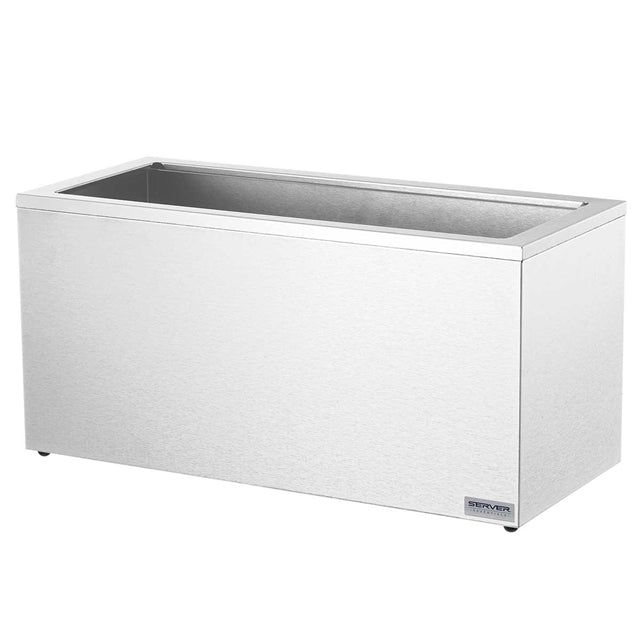 Server | Topping Rail Base, 4-6 Jar Capacity, Stainless Steel