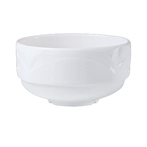 Steelite | Bianco Stacking Soup Bowl no Handle, 10 oz, White (36-pack)