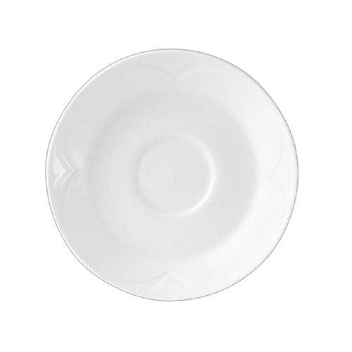 Steelite | Bianco Single Well Saucer, 6", White (36-pack)