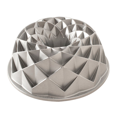 Nordic Ware | Jubilee Bundt Pan, 10 Cup, Cast Aluminum, Commercial Finish