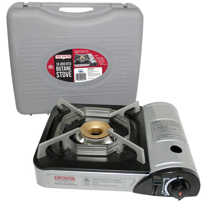 Chef Master | Portable Butane Stove, 10,000 BTU