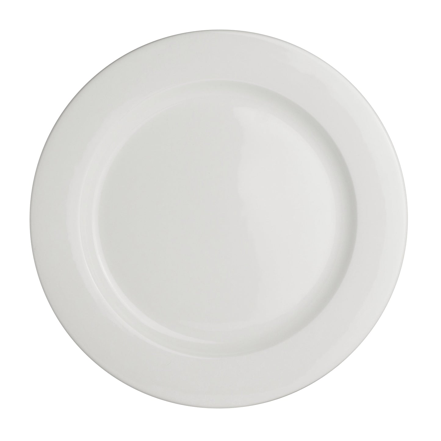 Steelite | Monaco Vogue Flat Rim Plate, 10", White (24-pack)