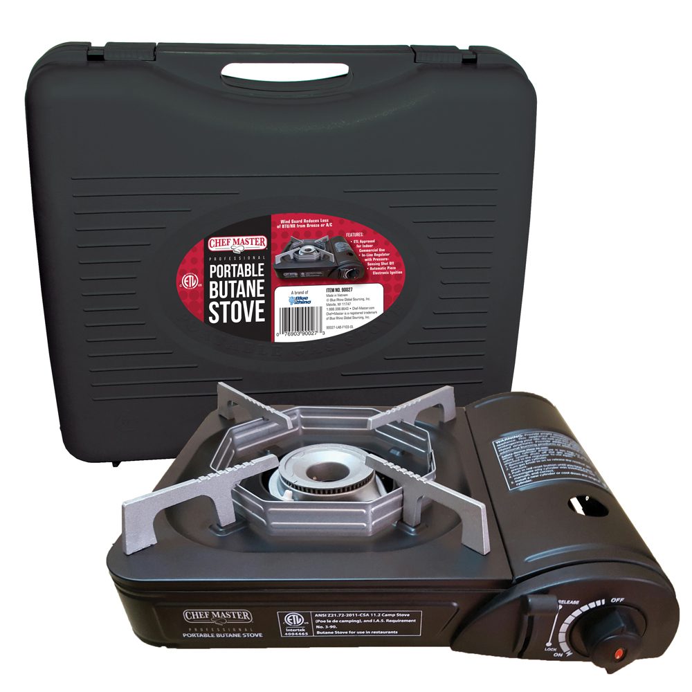 Chef Master | Portable Butane Stove, 8,0000 BTU