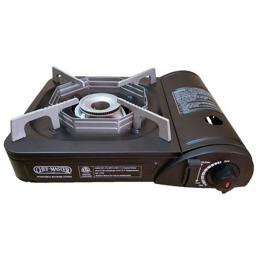 Chef Master | Portable Butane Stove, 8,0000 BTU