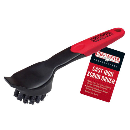 Chef Master | Scrub Brush for Cast Iron