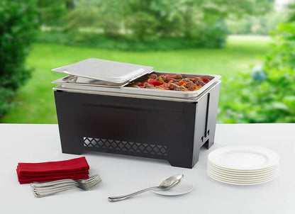 Chef Master | Chafer Frame, Wind-Resistant, Collapsible