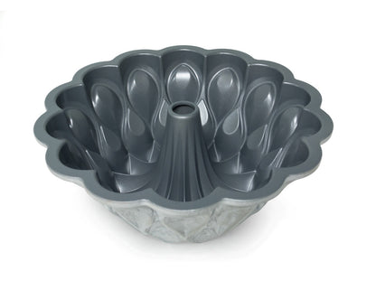 Nordic Ware | Crown Bundt Pan, 10 Cup, Cast Aluminum, Commercial Finish