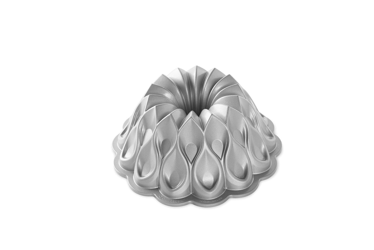 Nordic Ware | Crown Bundt Pan, 10 Cup, Cast Aluminum, Commercial Finish