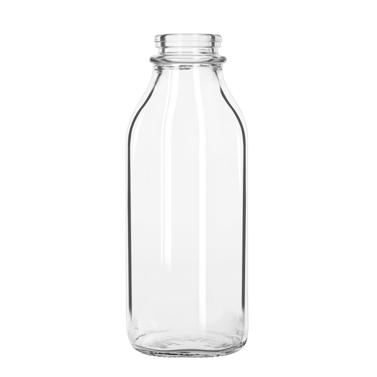 Libbey | Glass Milk Bottle, 33.5 oz (24-pack)